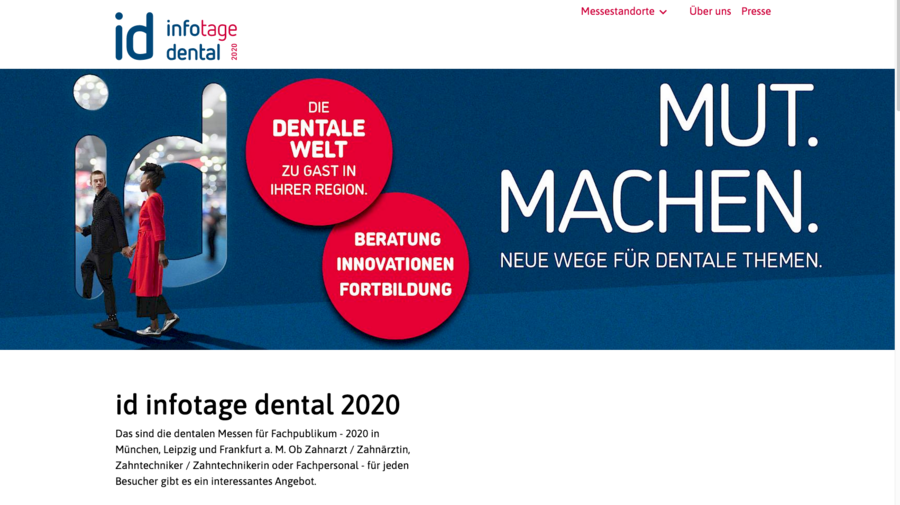 MUT. MACHEN. – Neue Wege für dentale Themen