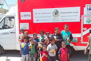 Das „Zahnmobil für Syrien“ im humanitären Einsatz 