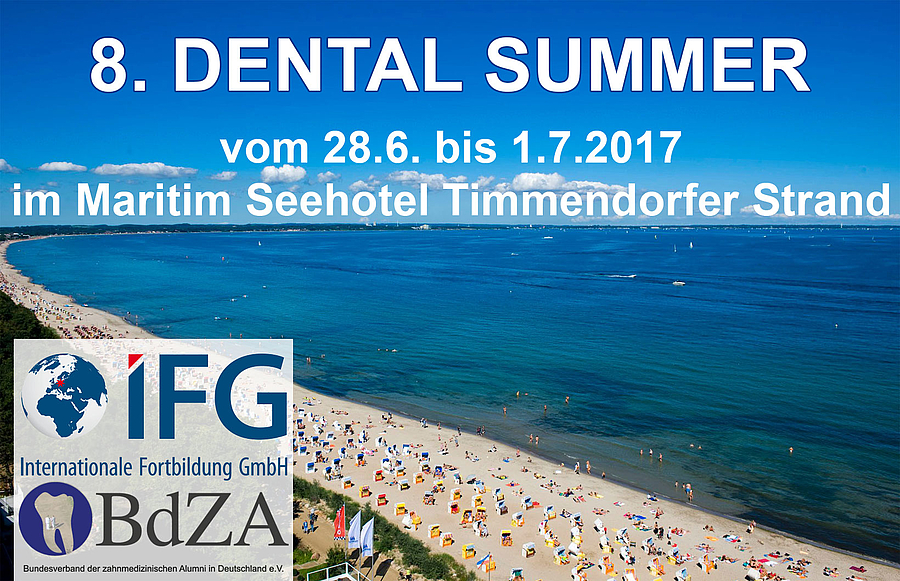 Dentalsummer 2017: Jetzt anmelden!