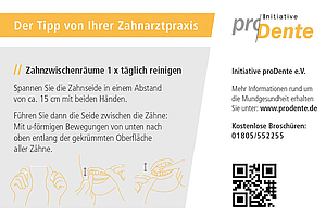 Terminzettel für Patienten mit Mehrwert