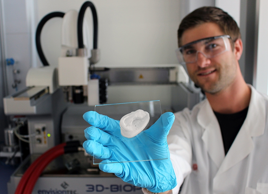 Das Ohr aus dem 3D-Drucker: Implantate aus Nanozellulose
