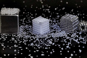 3D-gedrucktes Salzgerüst für bioresorbierbare Knochenimplantate