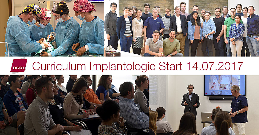 Curriculum Implantologie 9+2: Start in Kürze! Jetzt informieren und anmelden.