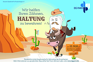 „Haltung bewahrt“: Erfolgreiche Kampagne zum Europäischen Tag der Parodontologie