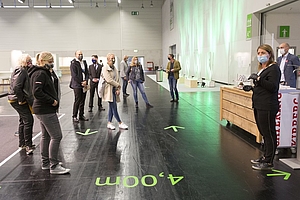IDS 2021: Sichere Messeteilnahme durch Indoor Positioning System