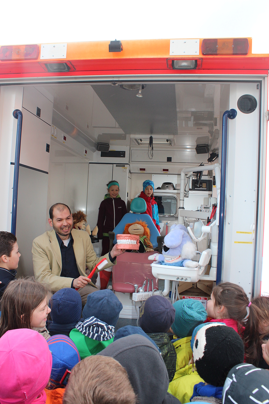 Das „Zahnmobil für Syrien“ im humanitären Einsatz 