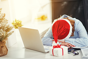 Vorweihnachtszeit: Tipps, um Stress auf der Arbeit zu vermeiden