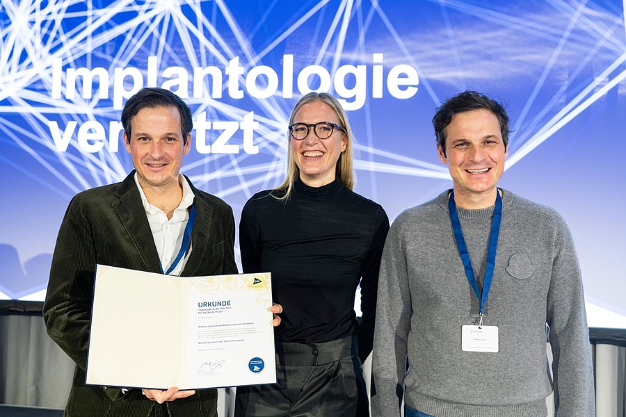 Tagungspreise auf dem Deutschen Implantologentag