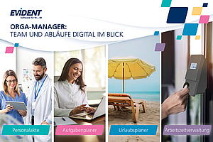 All in one: Der Orga-Manager von EVIDENT