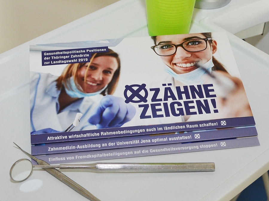 „Zähne zeigen!“ vor der Landtagswahl in Thüringen