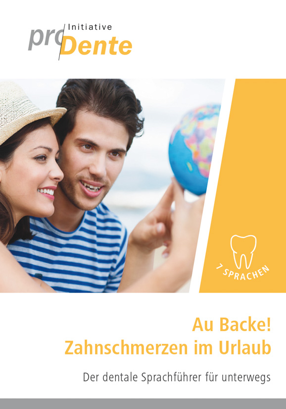 Kostenfreier Sprachführer „Au Backe – Zahnschmerzen im Urlaub“