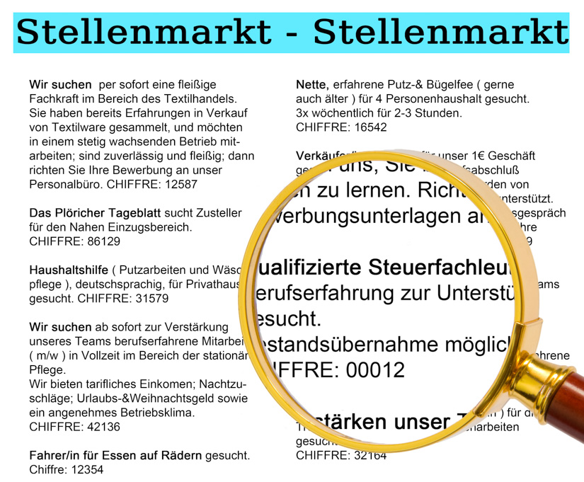 Stellenausschreibungen: Wann ist 