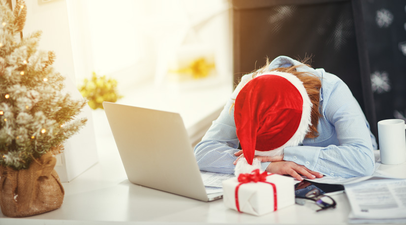 Vorweihnachtszeit: Tipps, um Stress auf der Arbeit zu vermeiden
