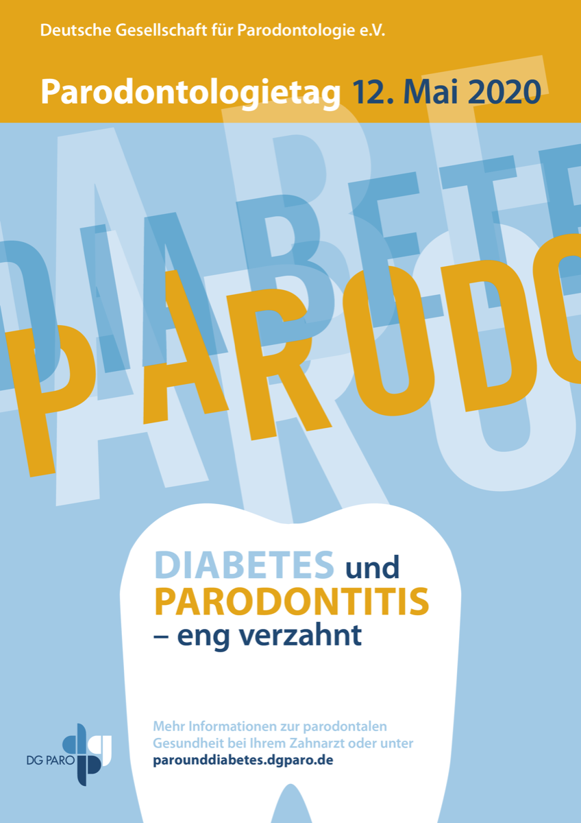 DG PARO launcht große Frühjahrs-Kampagne zur Wechselwirkung von Parodontitis und Diabetes