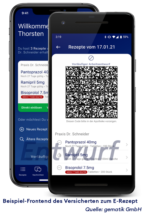 Das elektronische Rezept für Deutschland