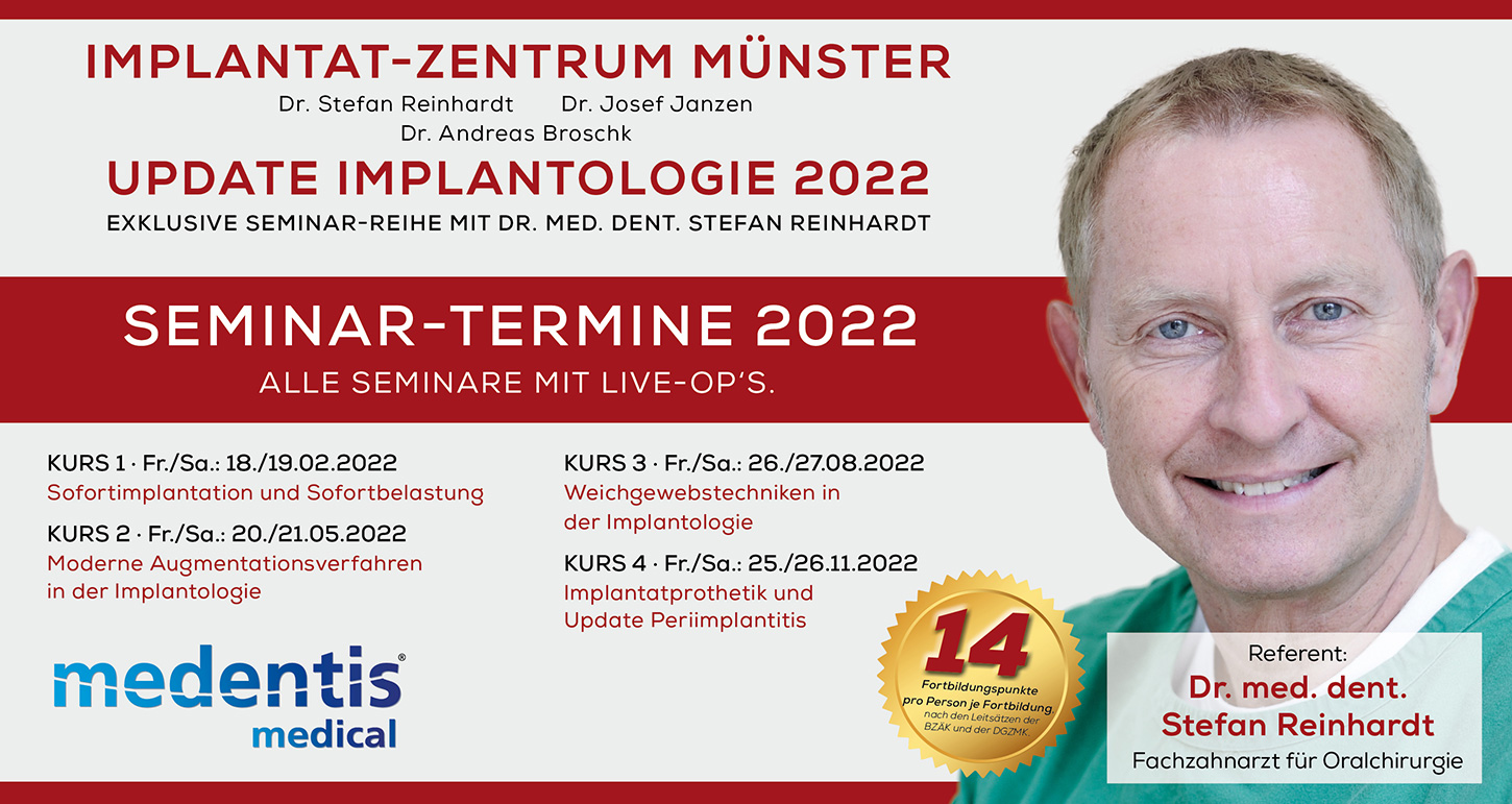Implantatprothetik und Update Periimplantitis