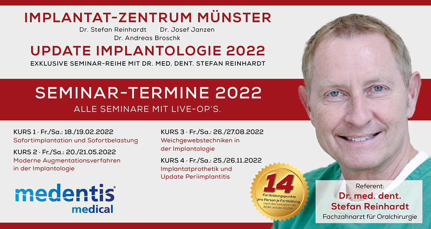 Implantatprothetik und Update Periimplantitis Implantatprothetik und Update Periimplantitis