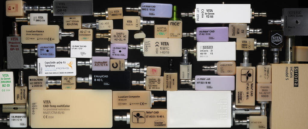 CAD/CAM Materialien für CEREC- Übersicht & Anwendungsbeispiele