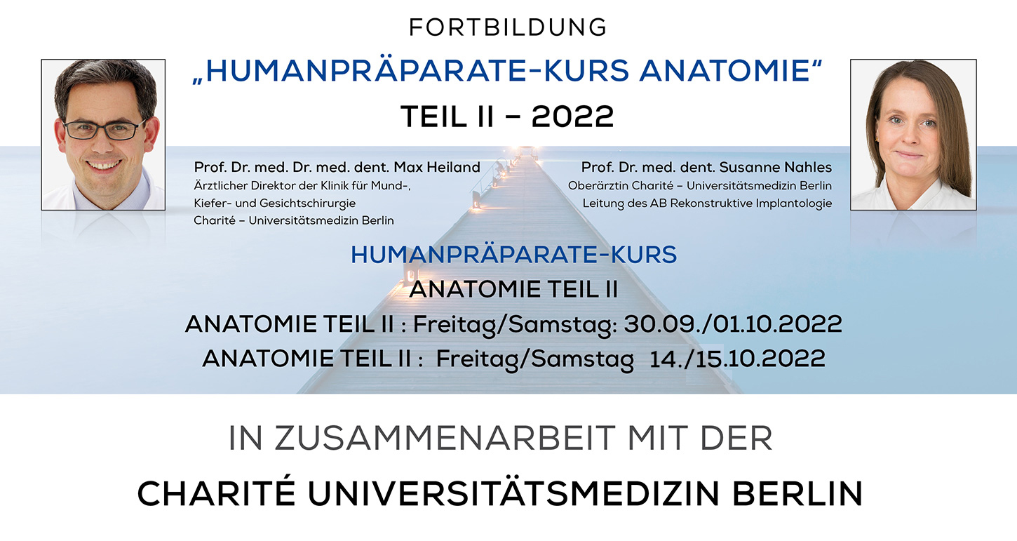 Humanpräparate-Kurs Anatomie Teil 2 Humanpräparate-Kurs Anatomie Teil 2