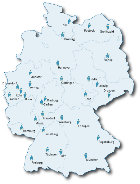 Zahnmedizinuniversitäten in Deutschland