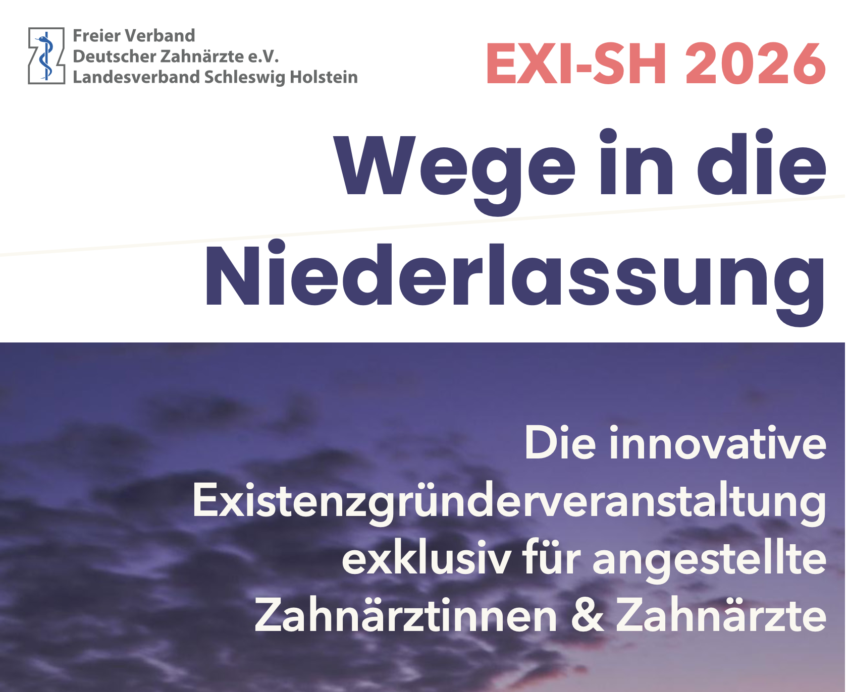EXI-SH 2026 - Wege in die Niederlassung